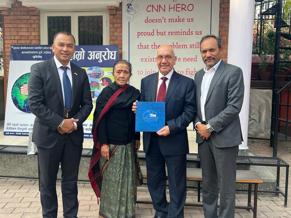 With CNN Hero Anuradha Koirala - Maiti Nepal-4
